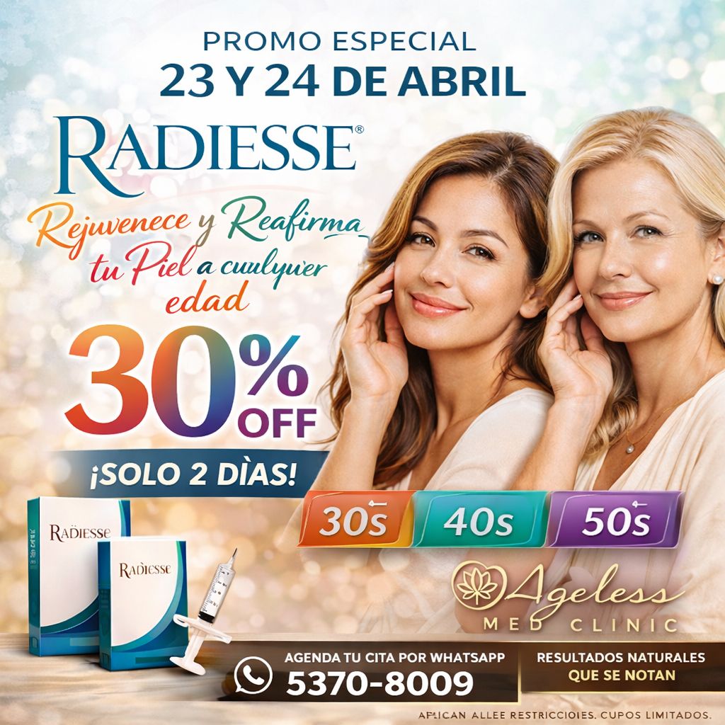Radiesse en Ageless Med Clinic - Rejuvenece y Reafirma Tu Piel