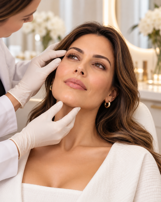 Evaluación facial personalizada para HArmonyCa en Ageless Med Clinic